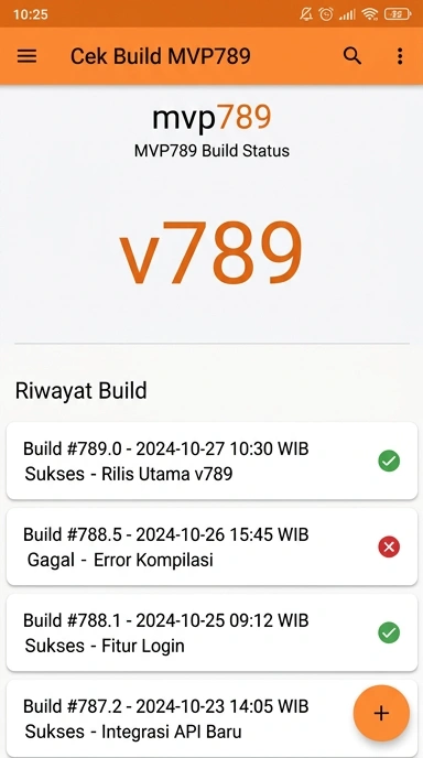 Riwayat Versi mvp789 untuk Pengguna Android